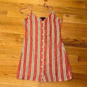 Button summer dress